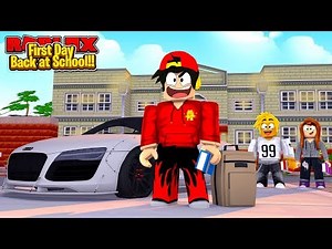 ROBLOX - Robloxian High School - FIRST DAY BACK AT SCHOOL!