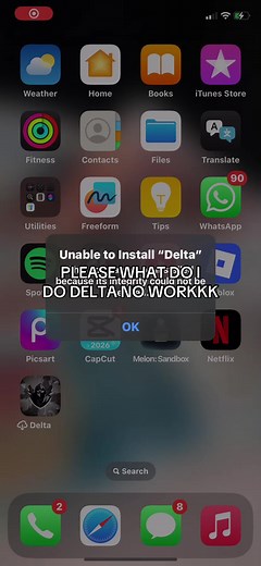 Fixing Delta Installation Issues on iOS and PC