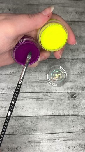 Testing if we can get the UV light to mix the same way we can mix our liner colors.