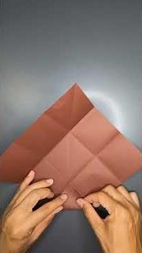 how to fold a paper envelope step by step