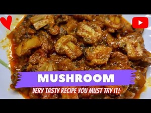 Button Mushroom Masala l Easy and quick mushroom recipe