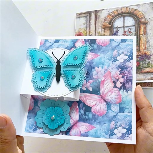 Alina | As my customers requested today filmed tutorial for this pop up card metal die, the full video is on Youtube: For item links , please see... | Instagram