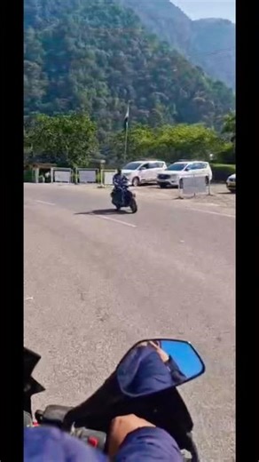 Bike riding via Badrinath 2026 #travel #shortsyoutube #shorts