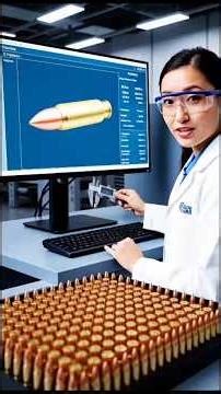 How Bullets Are Made? | Ammunition Factory Process #shorts