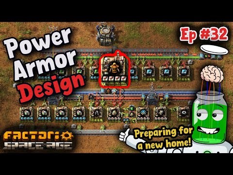 Power Armor Manufacturing | Let's Play Ep32 | Factorio Space Age