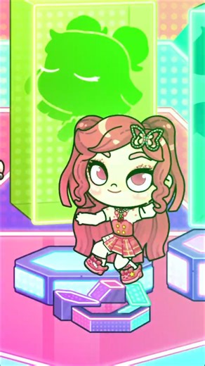 # cute Dress up tutorial # Black pink 🖤💗# Avatar game 💗