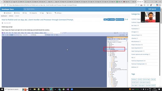 How To Publish App API Jobs Handler and Processor