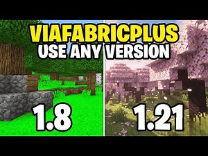 How to Change Minecraft Version WITHOUT Restarting the Game? (ViaFabricPlus)