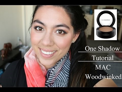 One Eyeshadow Tutorial | MAC Woodwinked