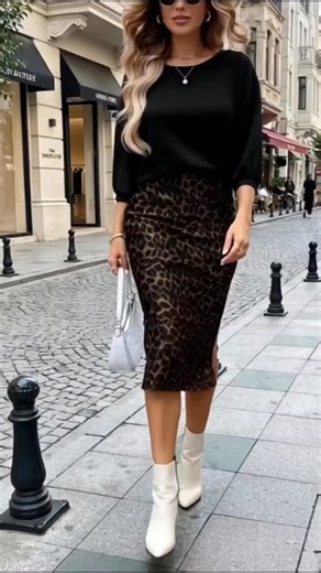 misperry on Instagram: "👗Ürün kodu: 181218 👉Fiyat : 899.90 ₺ ❤Kadın uzun kollu bisiklet yaka modal bluz ve leopar desenli etek ikili takım 🌈Beden: S-M/L-XL/2XL-3XL 👕Kumaş: MODAL 💃🏼Modelin Ölçüleri: Boy:165, Kilo:55, Göğüs:90, Bel:72, Kalça: 100 📏Modelin üzerindeki ürün M/38 bedendir. ✔Sipariş ve bilgi için WhatsApp"