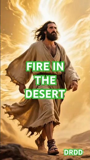 Prophet Elijah in the Desert 🔥 | God Answers with Fire | #DRDDbible #biblestories