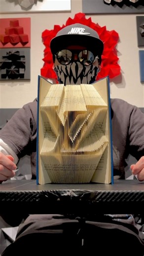 Book Folding; Louis Vuitton(ASMR)
