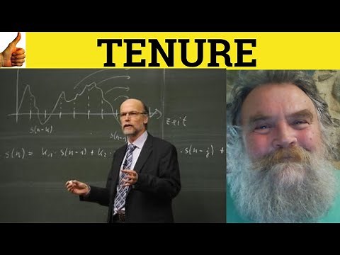 🔵 Tenure Definition - Tenure Meaning - Tenure Examples - Tenure Defined - GRE 3500 Vocabulary Tenure