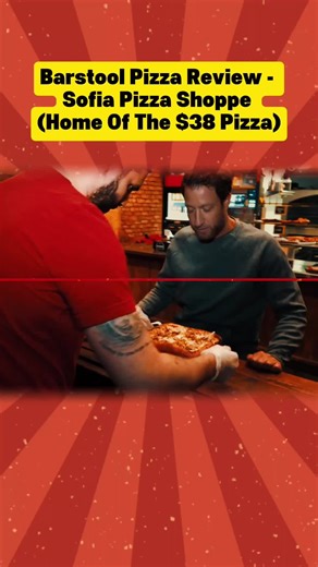 Barstool Pizza Review - Sofia Pizza Shoppe (Home Of The $38 Pizza) #pizzareview #pizza #pizzatiktok #daveportnoy #build #chatgpt #curse
