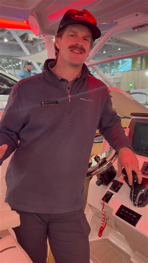The new 2026 Solara Boats S-250 CW. This is a one of a kind boat you have to see to believe! Come see us at the Discover Boating New England Boat Show | South Port Marine