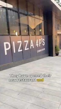 Pizza 4Ps NEW Second restaurant! 🍕❤️😇 #pizza #pizza4Ps