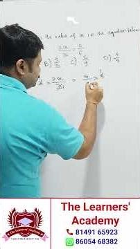 This Simple Equation Confuses Students 😱 | Fun Math Trick by The Learners’ Academy