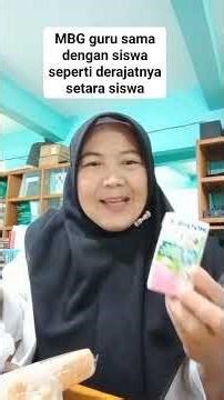 Guru Protes Menu MBG Guru 😭