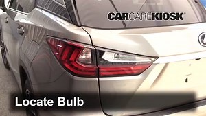 Rear Turn Signal Replacement on a 2019 Lexus RX350 3.5L V6