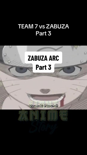 Naruto and Sasuke Team Up Against Zabuza in Epic Showdown