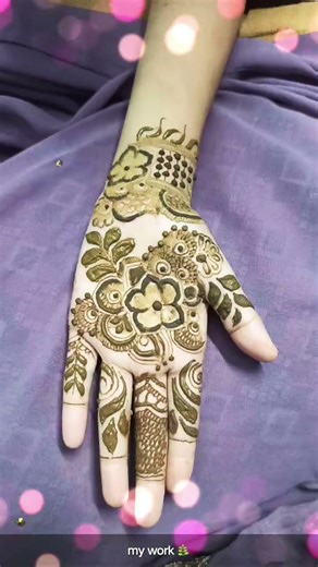 beautiful hand design #mehndi #henna #shorts #shortvideo
