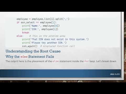 Troubleshooting Python: When the Else Statement Runs Randomly in Your Code