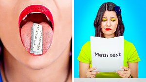 10K views · 399 reactions | Astuces pour l'école || astuces fantastiques et idées de maquillage pour les filles par 123go like! | 123 GO Challenge French | Facebook