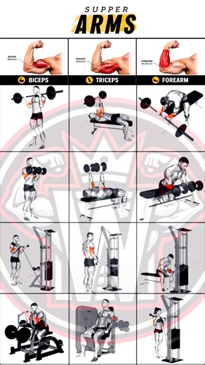 Complete Arm Workout 💪 Biceps, Triceps & Forearms | Build Bigger Arms Fast
