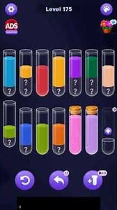 Water Sort Puzzle Level 175 Answers