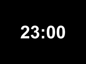 23 Minute Timer
