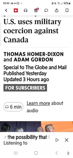 **The whole Globe and Mail op-ed** referenced in the X post is titled: **