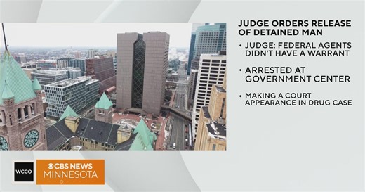 Judge orders release of man feds detained at Hennepin County Government Center
