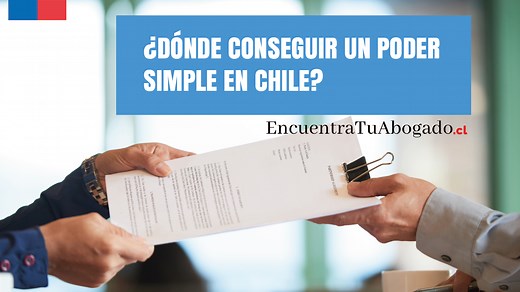¿Cómo Hacer Un Poder Simple? GRATIS Chile - PDF / WORD