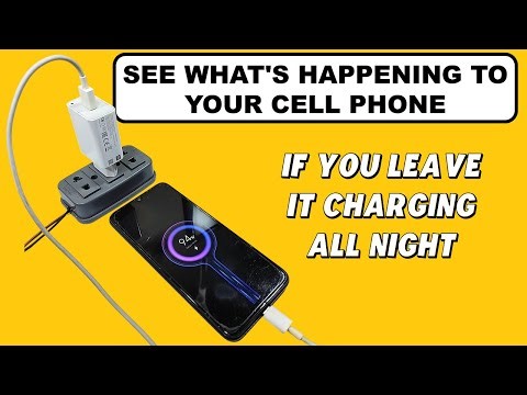 See What Happens If You Leave Your Cell Phone Charging All Night