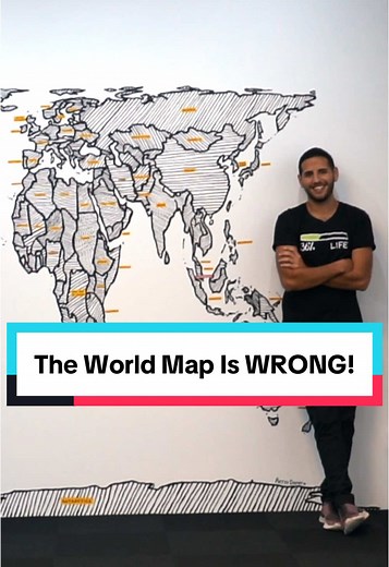 The World Map Is Wrong: Understanding True Size