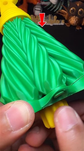 Darshan Patel on Instagram: "3D-Printed InfiniTree Christmas Fidget Toy"