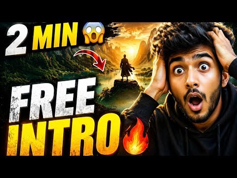 “2 മിനിറ്റിൽ FREE Intro ഉണ്ടാക്കാം 😳🔥 (No Apps)”