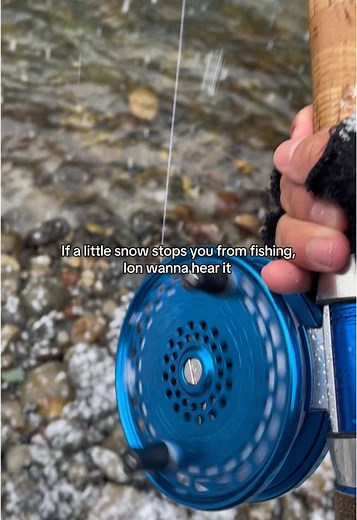 snow is pretty warm tbh #fishing #tiktok #fyp #trending #bassfishing #fish #fishtok #fypシ゚viral #saltwaterfishing #bass #troutfishing #bluegillfishing #flyfishing #trout #panfish #meme #foryou #carpfishing #carp #fishing4life #fishinglife #fishingfun #freshwaterfishing #fisherman #salmon #steelhead #steelheadfishing #vedderriver #fortnite #centerpins #flyfishing