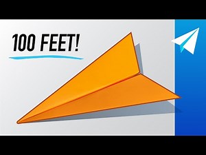 New EASY Paper Airplane that Flies REALLY Far!!! — How to Make Quick Blade