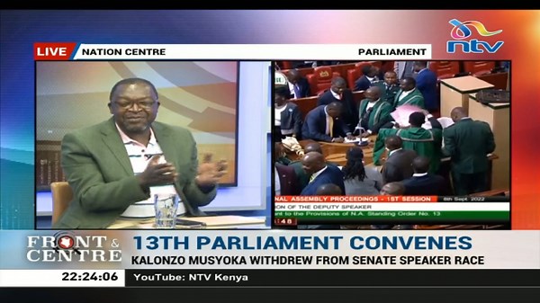Martin Oloo: I can bet there are Azimio MPs who voted for Moses Wetangula for speaker. #FrontAndCentre | NTV Kenya