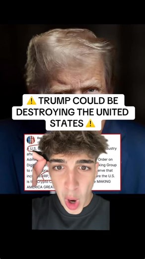 Alex Givens on Instagram: "WHY IS TRUMP DOING THIS ⁉️ #crypto#memecoins#xrp#motivation"