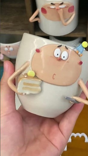 好想把她的才华分享给全世界 #ceramicart #ceramic #陶瓷藝術 #陶瓷藝術 #homedecor #景德镇陶瓷