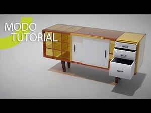 Modo Beginners, Furniture Tutorial 02