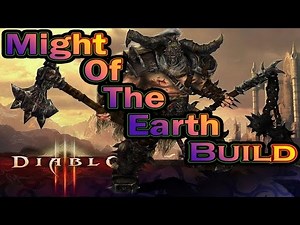 Might of the Earth Barbarian Gameplay - Tutorial - Diablo 3 ROS - 2.4 Season 5 - Class Guide
