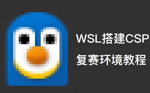 WSL搭建Ubuntu环境教程，完美替代NOI/Linux