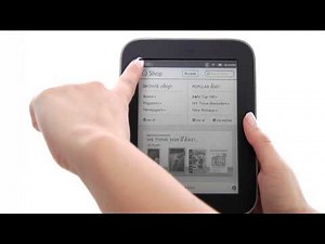 NOOK Simple Touch with GlowLight Quick Nav Bar & Home Screen