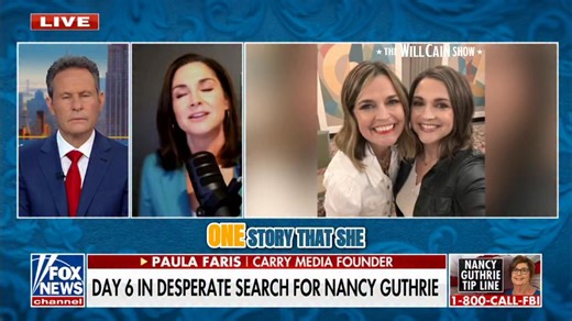 359K views · 4.3K reactions | Paula Faris: All Savannah Wants Right Now “Is to Be Reunited With Her Mom Nancy” Paula Faris shares a touching story from Savannah Guthrie’s podcast, highlighting her love for family amid her desperate hope to be reunited with her mother, Nancy. | Will Cain | Facebook