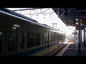 小田急線 富水駅 列車入線＆出発 4