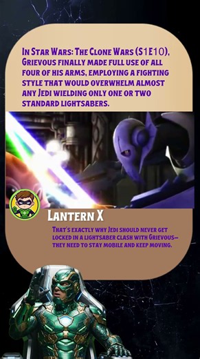 Grievous Finally Uses All Four Arms in Star Wars: The Clone Wars (S1E10)