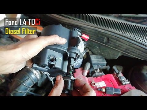 Replace Diesel Fuel Filter | Ford 1.4 TDCi | Figo Fiesta Focus | Daily Hands |